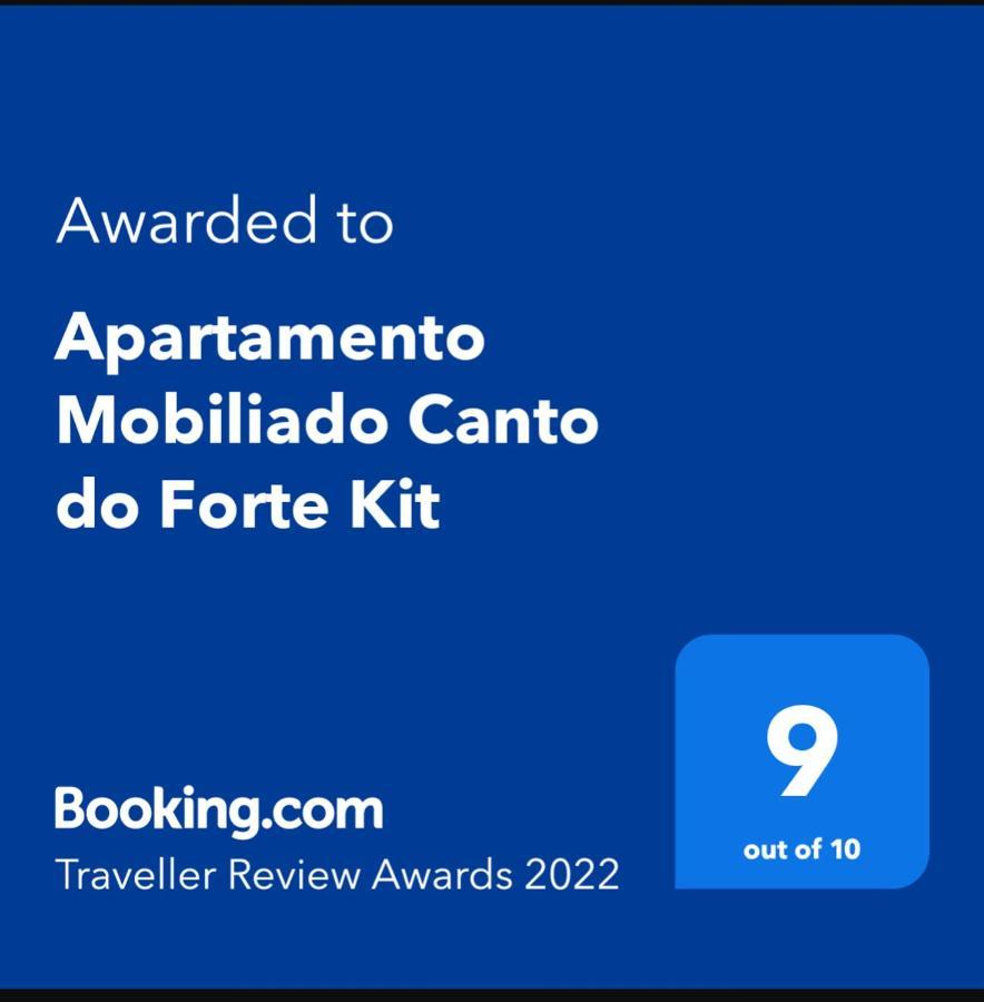 Appartement Apartamento Mobiliado Canto Do Forte Kit à Praia Grande  Extérieur photo